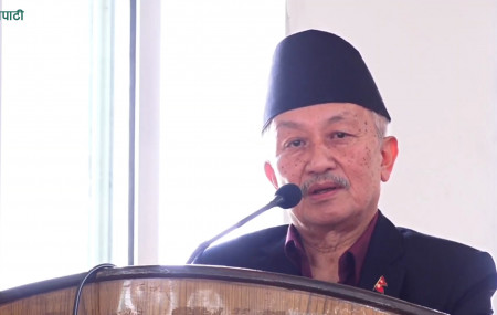 नेकपा संसदीय दलका उपनेता सुवास नेम्वाङ । तस्बिर : सेतोपाटी